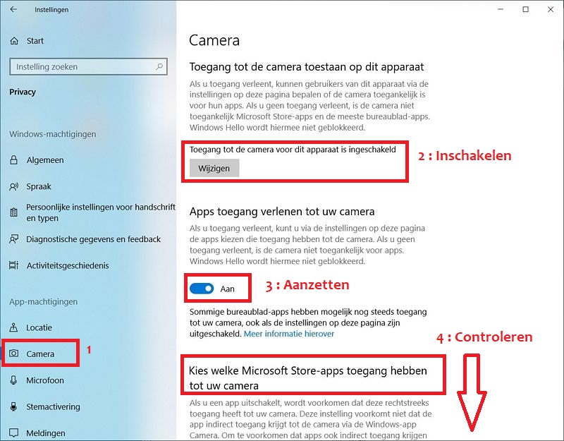 Camera, Windows 10 Help