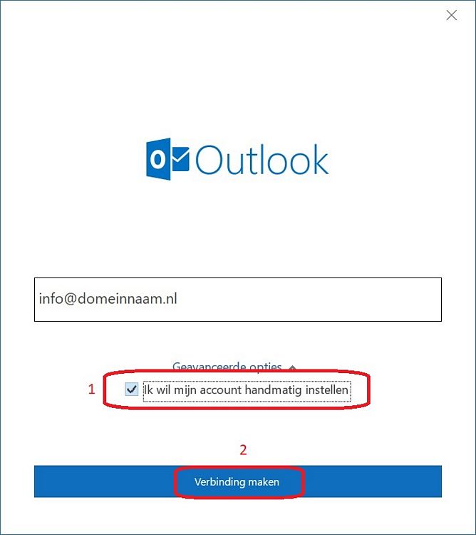 Outlook E-mail Toevoegen, Windows 10 Help