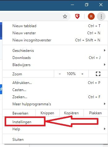 StartNederland.nl als startpagina in Google Chrome